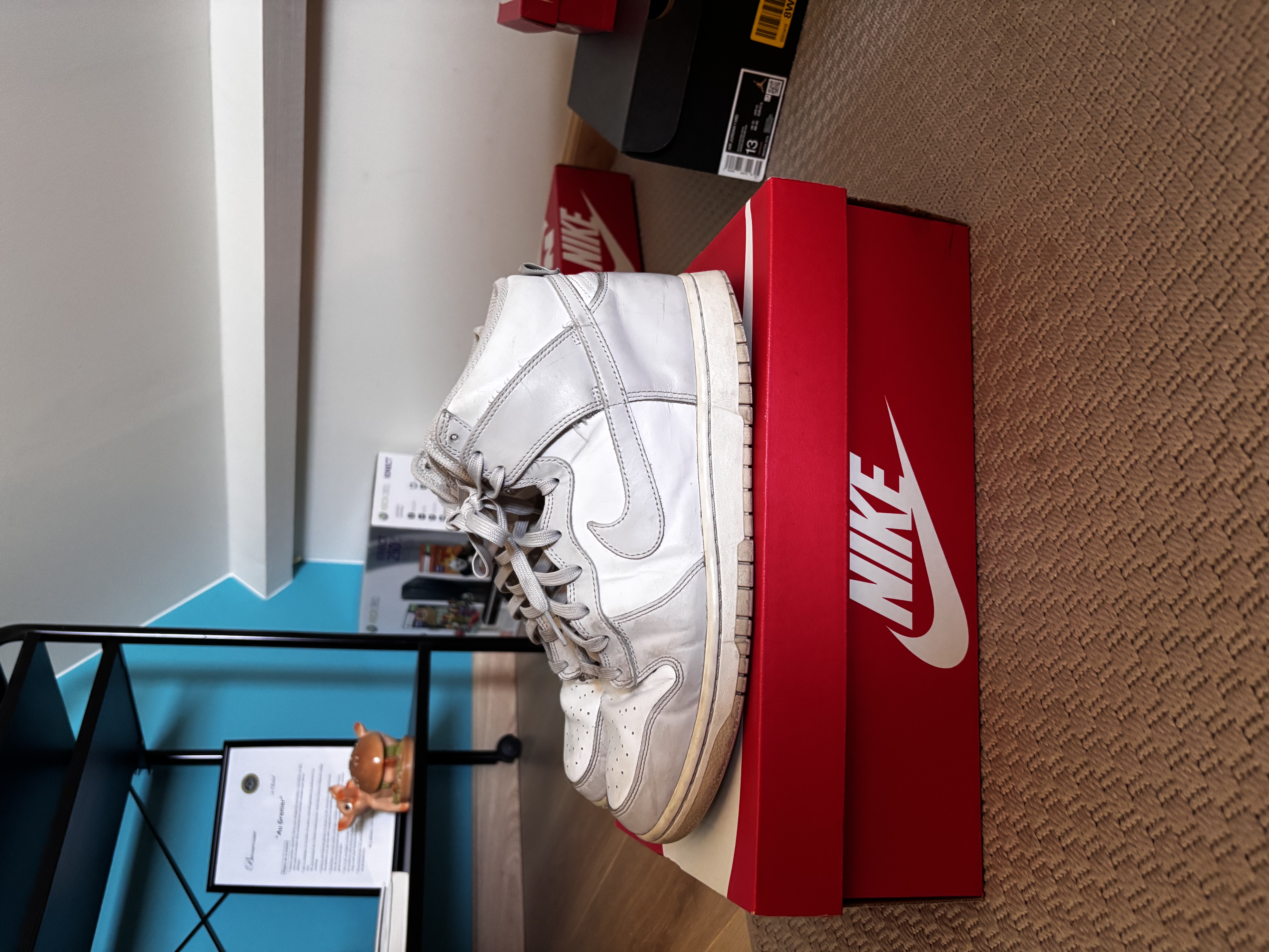 Nike Dunk High 'White Vast Grey' (2021)